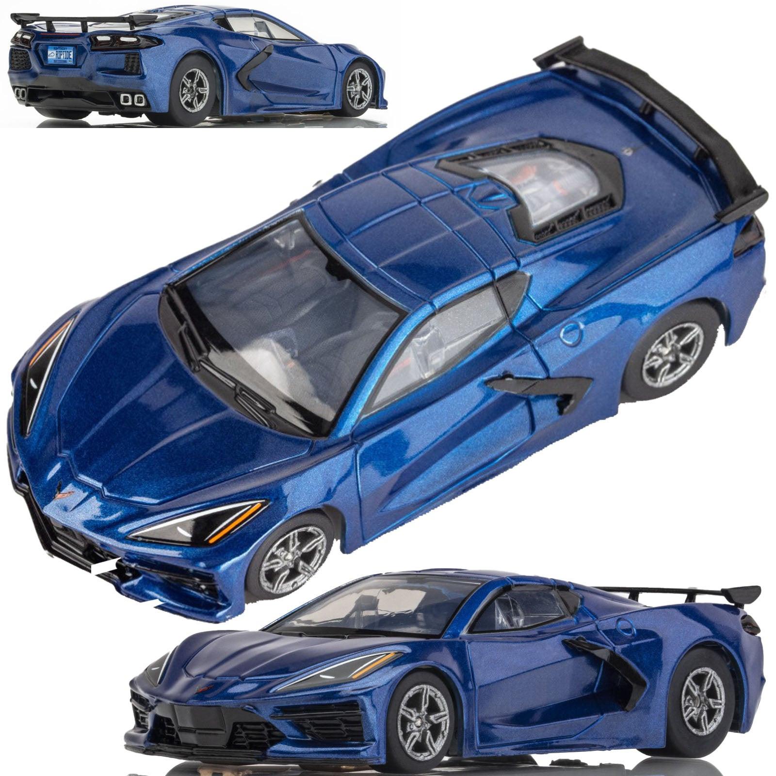 AFX 22094 Corvette C8 Blue HO Slot Car MegaG+ for Auto World | eBay