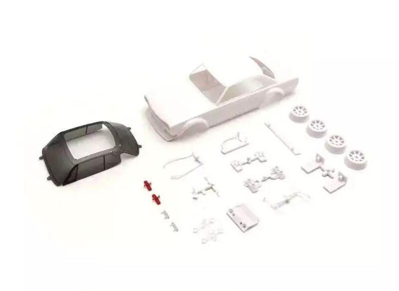 Kyosho MZN222 Mini-Z Skyline GT-R KPGC10 Racing 1972 White Body