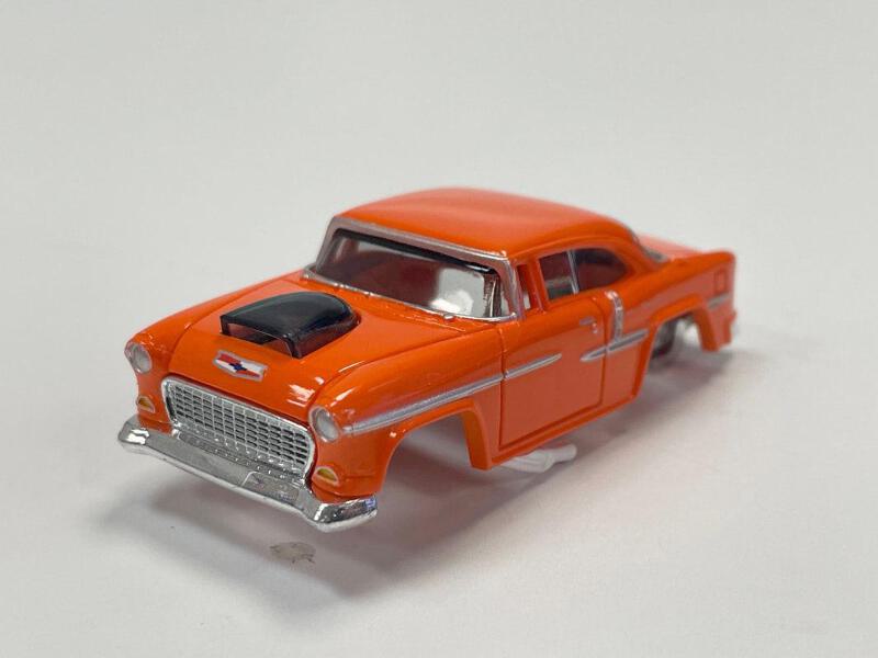 Auto World Exclusive 1955 Chevy AFX Xtraction Orange HO Slot Car