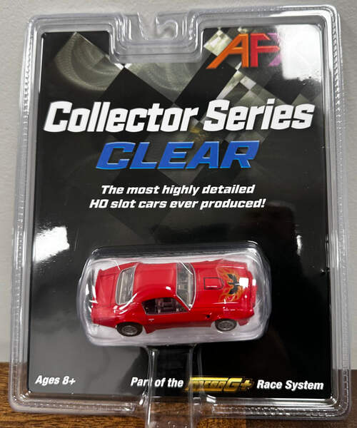 AFX 22097 1973 Pontiac Firebird Trans Am Red HO Slot Car