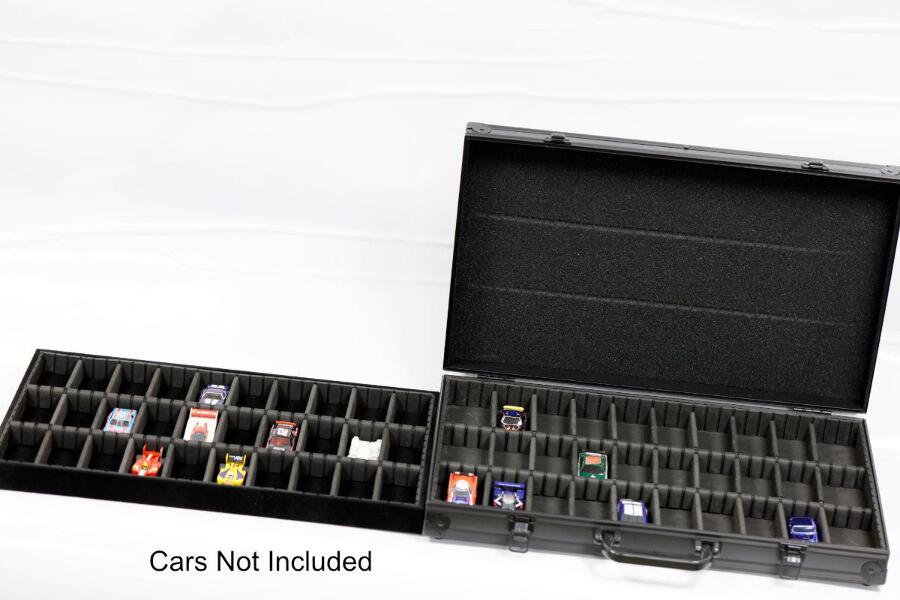 HO Slot Car Aluminum Carrying Case For AFX Auto World Tyco Aurora