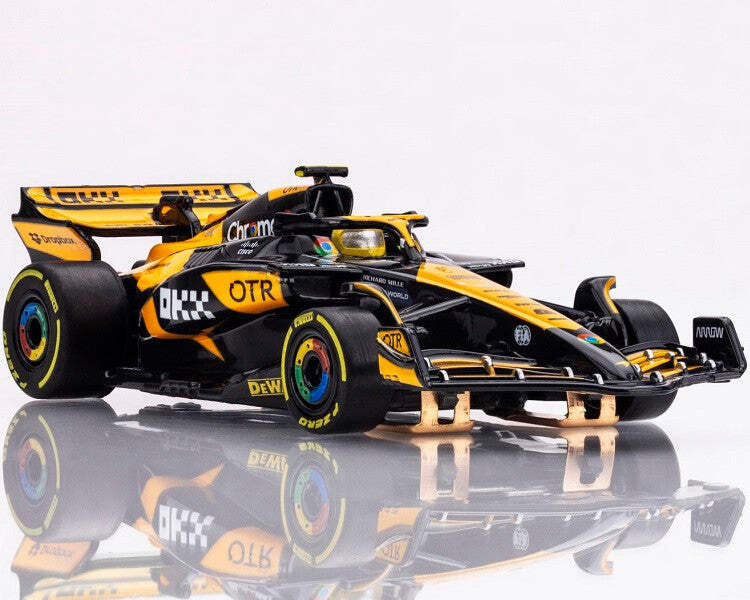 モニク AFX McLaren F1 MCL38 #4 Lando Norris HO Slot Car Mega G+ AFX22103