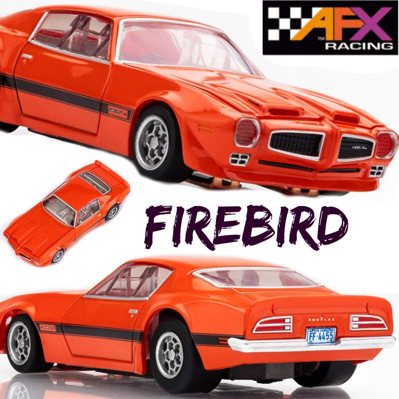 AFX 1972 Pontiac Firebird Formula 400 Orange HO Slot Car