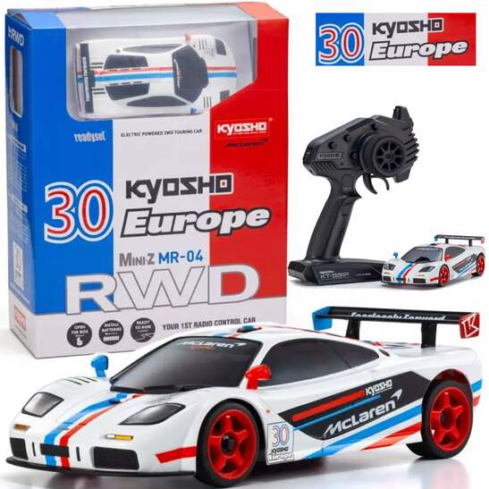 Kyosho 30th Anniversary McLaren F1 GTR Mini-Z RWD MR04 FDL 32372KE