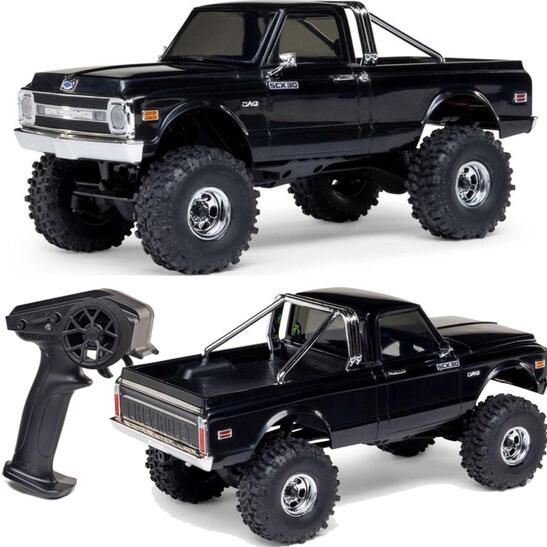 Axial SCX30 Chevrolet K10 Black 1/30 Rock Crawler (Battery
