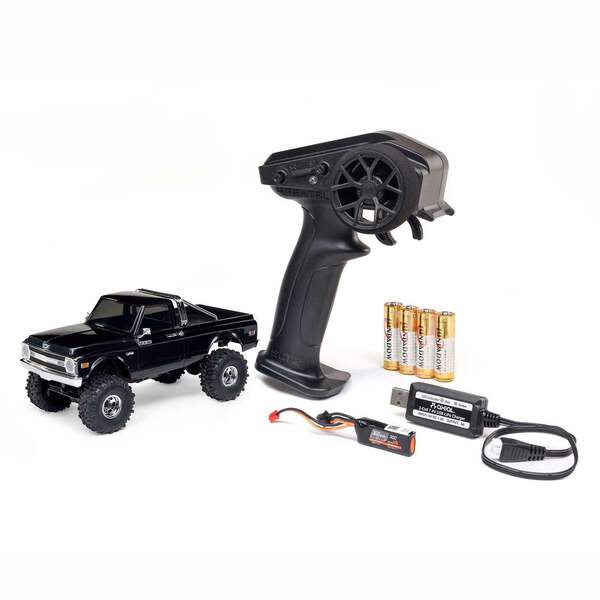 Axial SCX30 Chevrolet K10 Black 1/30 Rock Crawler (Battery