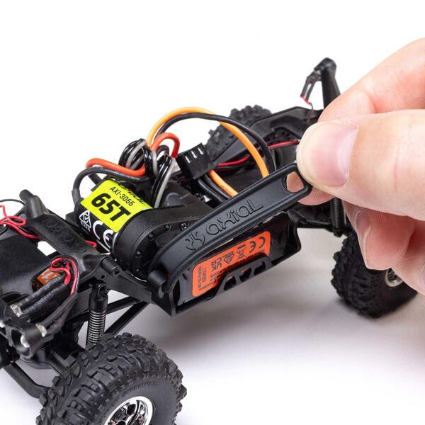 AXIAL SCX30 CHEVROLET K10 1/30スケール Axial SCX30 Chevrolet K10 Black 1/30 Rock Crawler (Battery