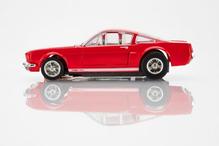 AFX Shelby GT350R Ford Mustang Red HO Slot Car 22152 for Auto