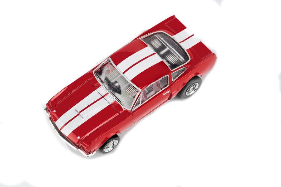 AFX Shelby GT350R Ford Mustang Red HO Slot Car 22152 for Auto