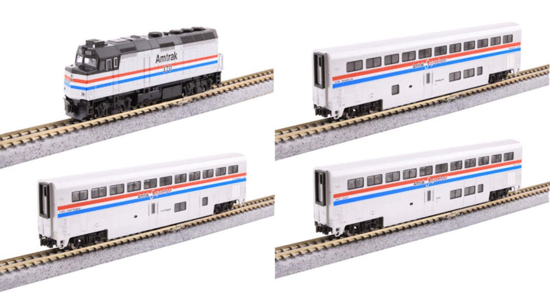 kato 106-3530 N Amtrak F40PH & Superliner Phase III 4-Unit Set | eBay