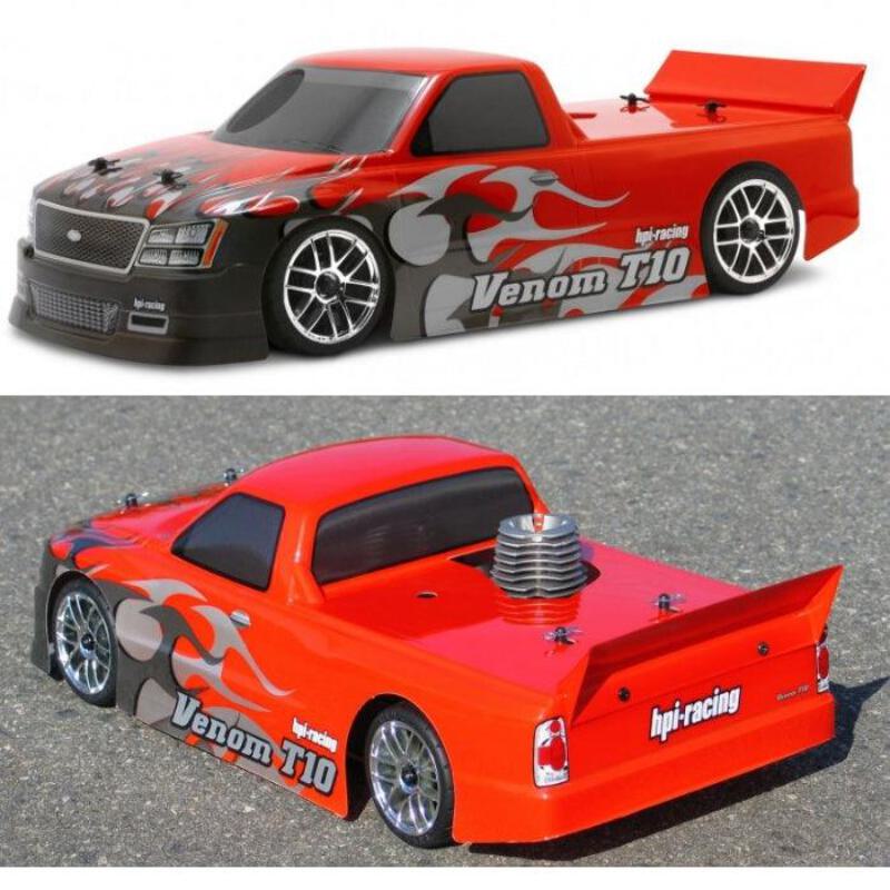 NEW HPI Sprint 2 Sport / Drift / Flux / E10 Venom T-10 Clear Body