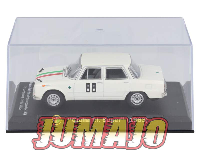 IXO / Altaya Alfa Romeo Giulia T.I. Super 1963 in White 1:43 Scale IXO / Altaya Alfa Romeo Giulia T.I. Super 1963 in White 1:43 Scale