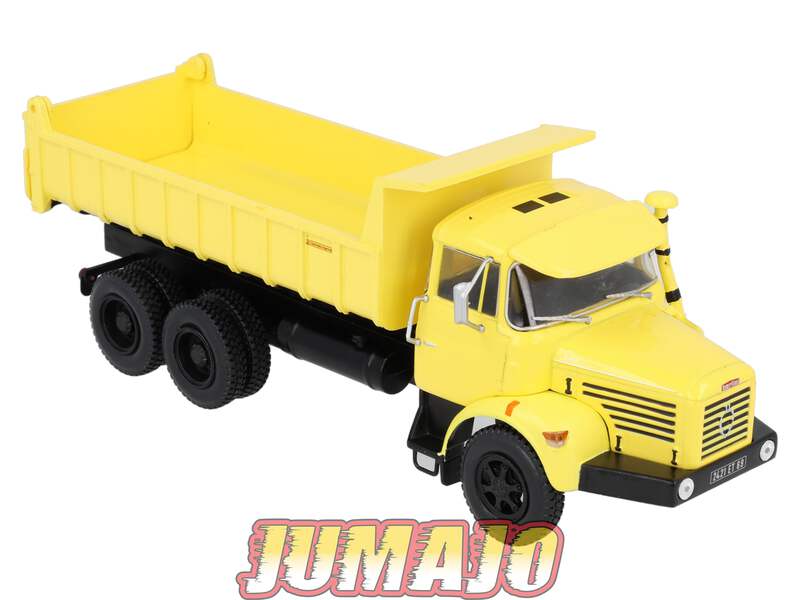 Camion Berliet Benne GAK Promotionnel Chrome - France Jouets FJ - 1/43 - Occasion