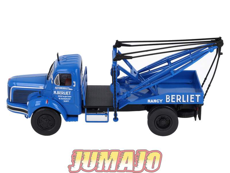 Lot 2 Camions Berliet 1/43 Altaya - GPKR10 Michirian + GLR Frigo - Occasion