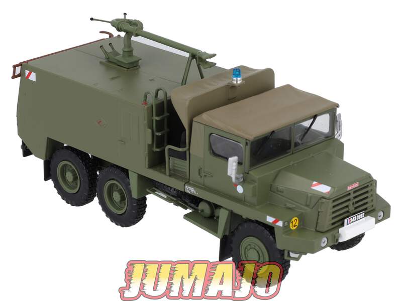 Camion Berliot GBC 8 KT Cisterne Militare – Modellino 1/43 Hachette IXO