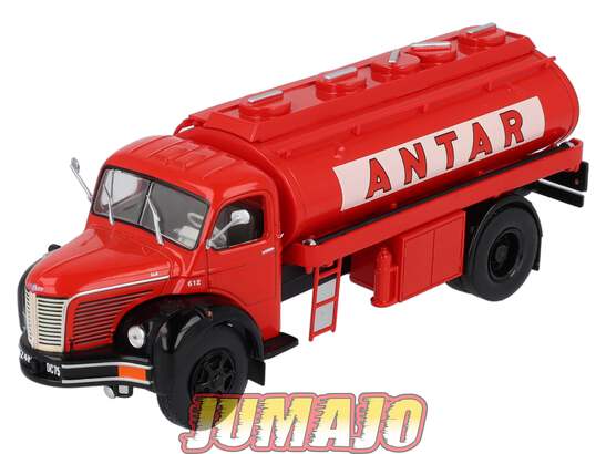 Camion Berliet Miniature 1/43 | Modèle N79 Rouge | Marque IXO | Collection