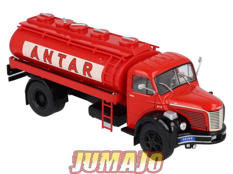 Miniature Berliet GLR 8 M3 Benne - Collection Hachette N°89 - 1/43