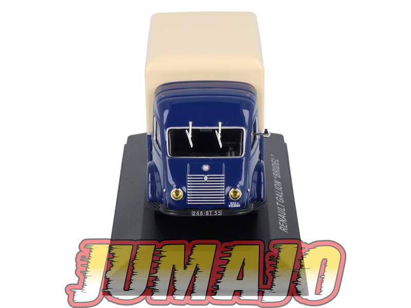 Camionnette Renault Dauphinoise Gondolo 1/43 - Modèle Réduit Altaya - Afascicule N°81 - Occasion - Véhicule Ancien