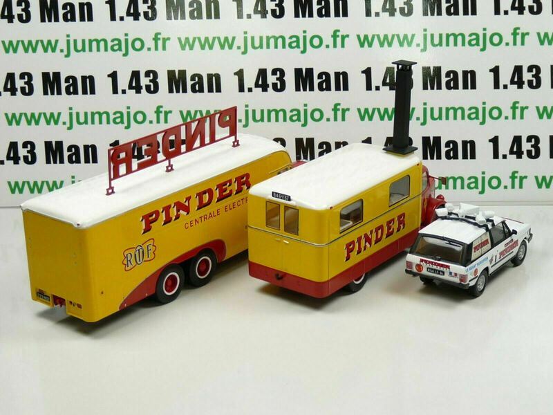 LOT 3 Camions 1/43 CIRQUE PINDER IXO - Jumajo