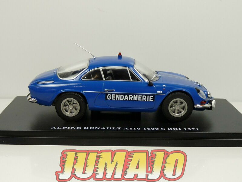 Alpine A110 1600S – Hachette Collections – Échelle 1/24 – Neuve – Bleue