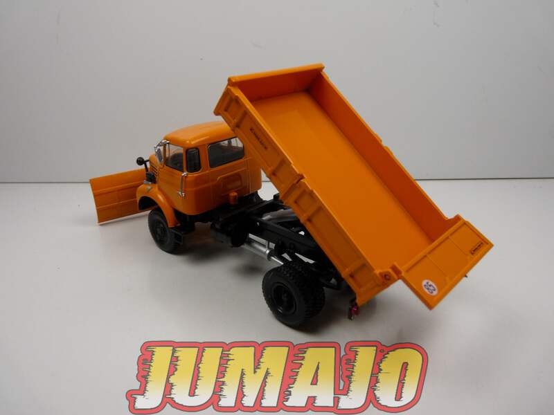 Maquette Hachette Véhicule Miniature - Camion 1:43 Berliet L64.6 M3 4x4 Chasse-neige Chasse Neige - Foto 11