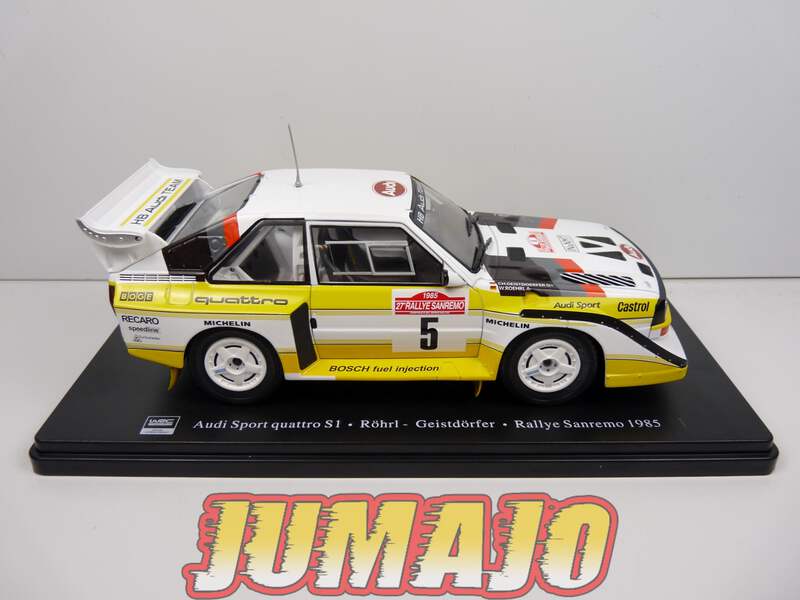 Audi Quattro #6 Duez-Lux Hunsrück Rallye 1985 (Scala43 1:43