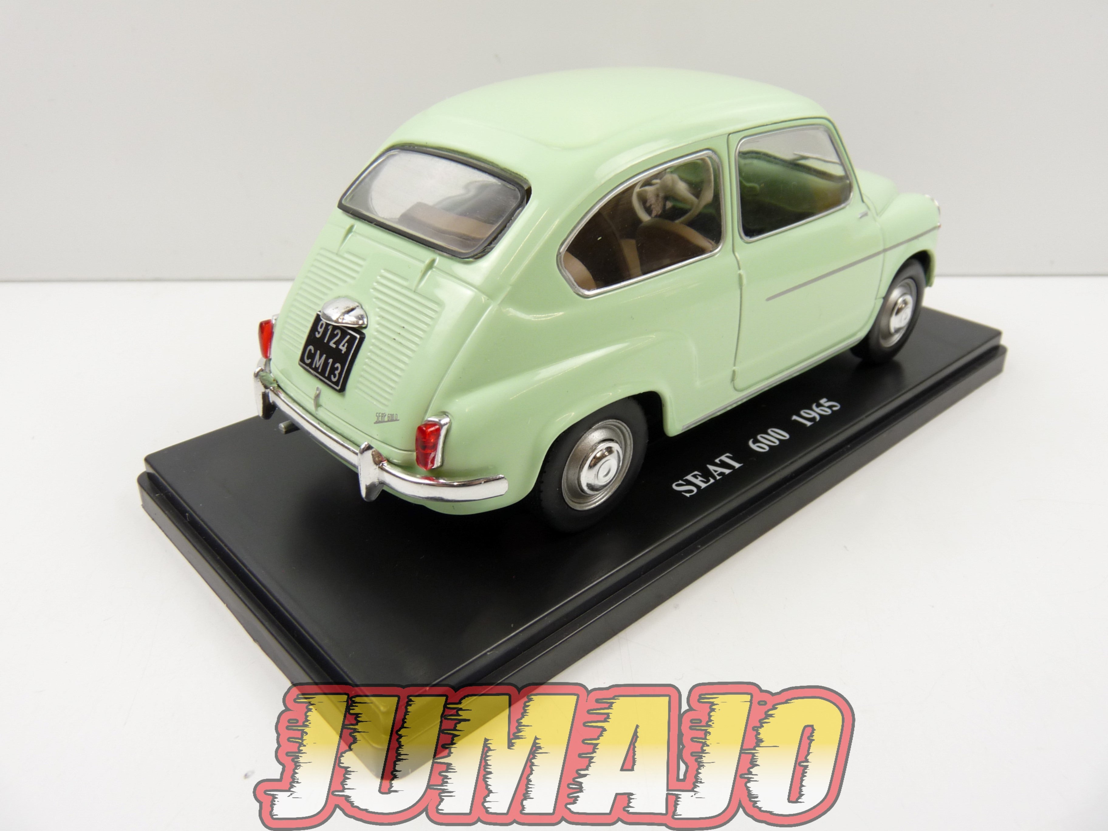 アウス 20th VQV66 Voiture 1/24 Hachette : SEAT 600 1965 | eBay
