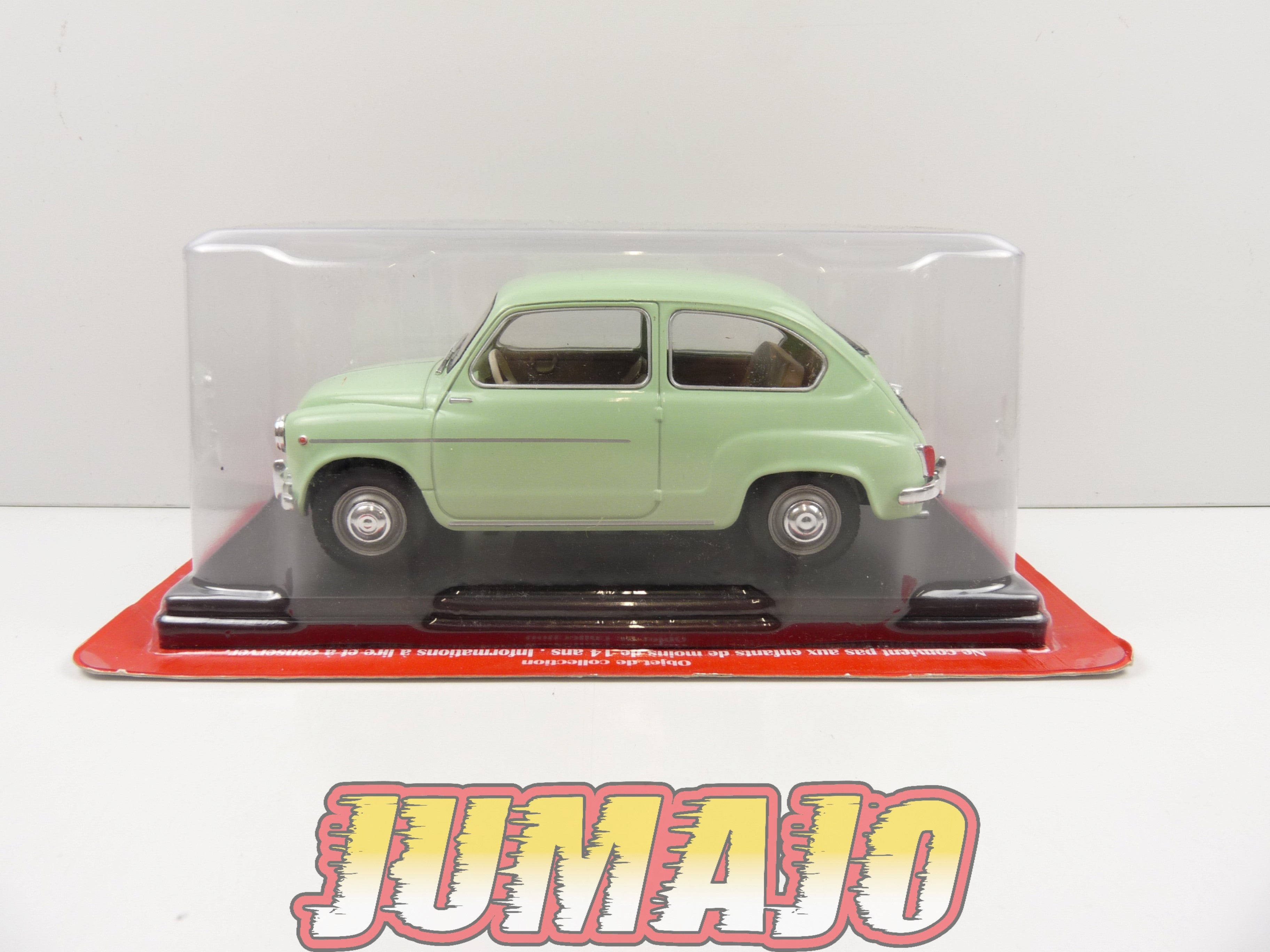 アウス 20th VQV66 Voiture 1/24 Hachette : SEAT 600 1965 | eBay