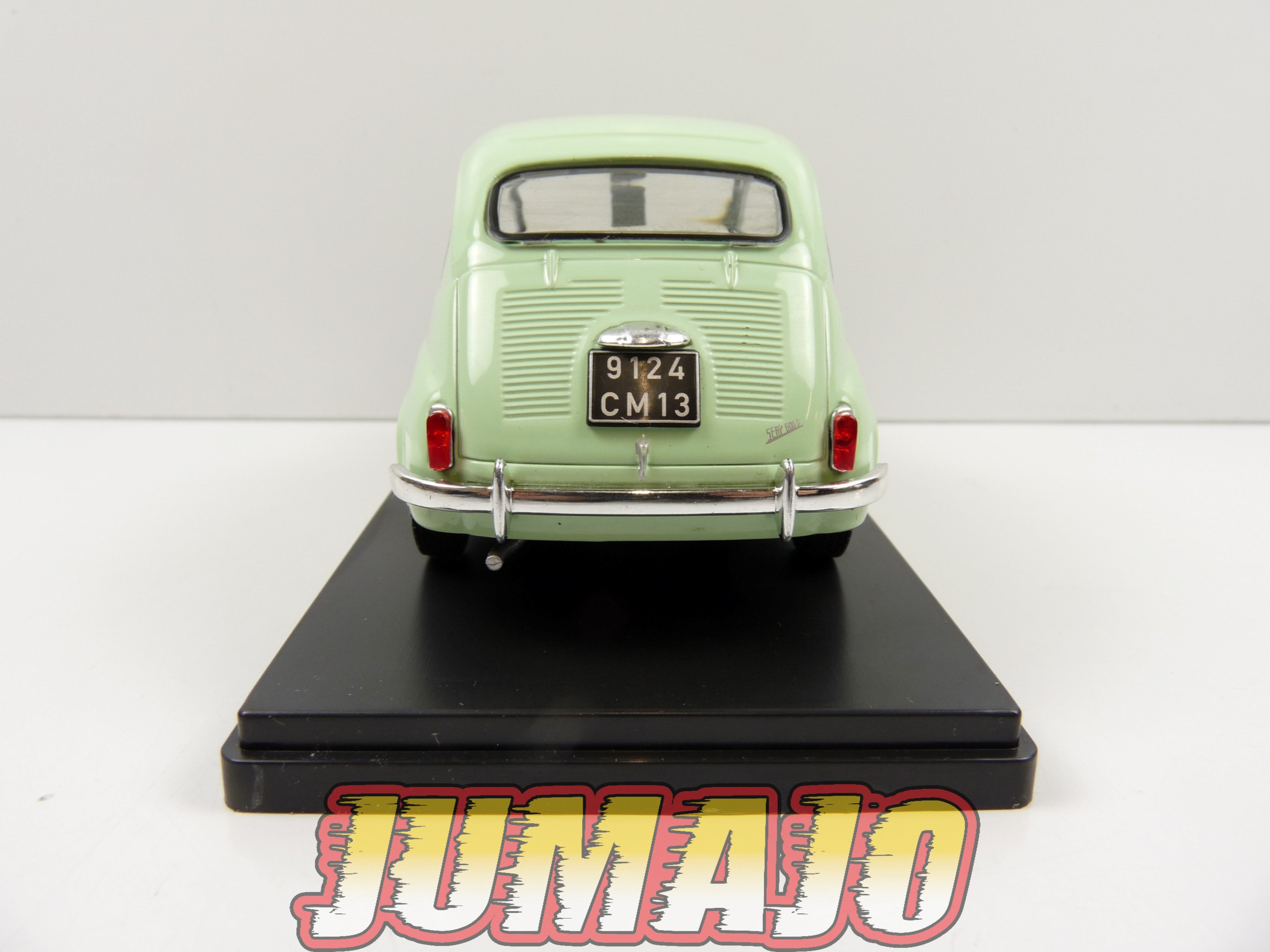 VQV66 Voiture 1/24 Hachette : SEAT 600 1965 | eBay