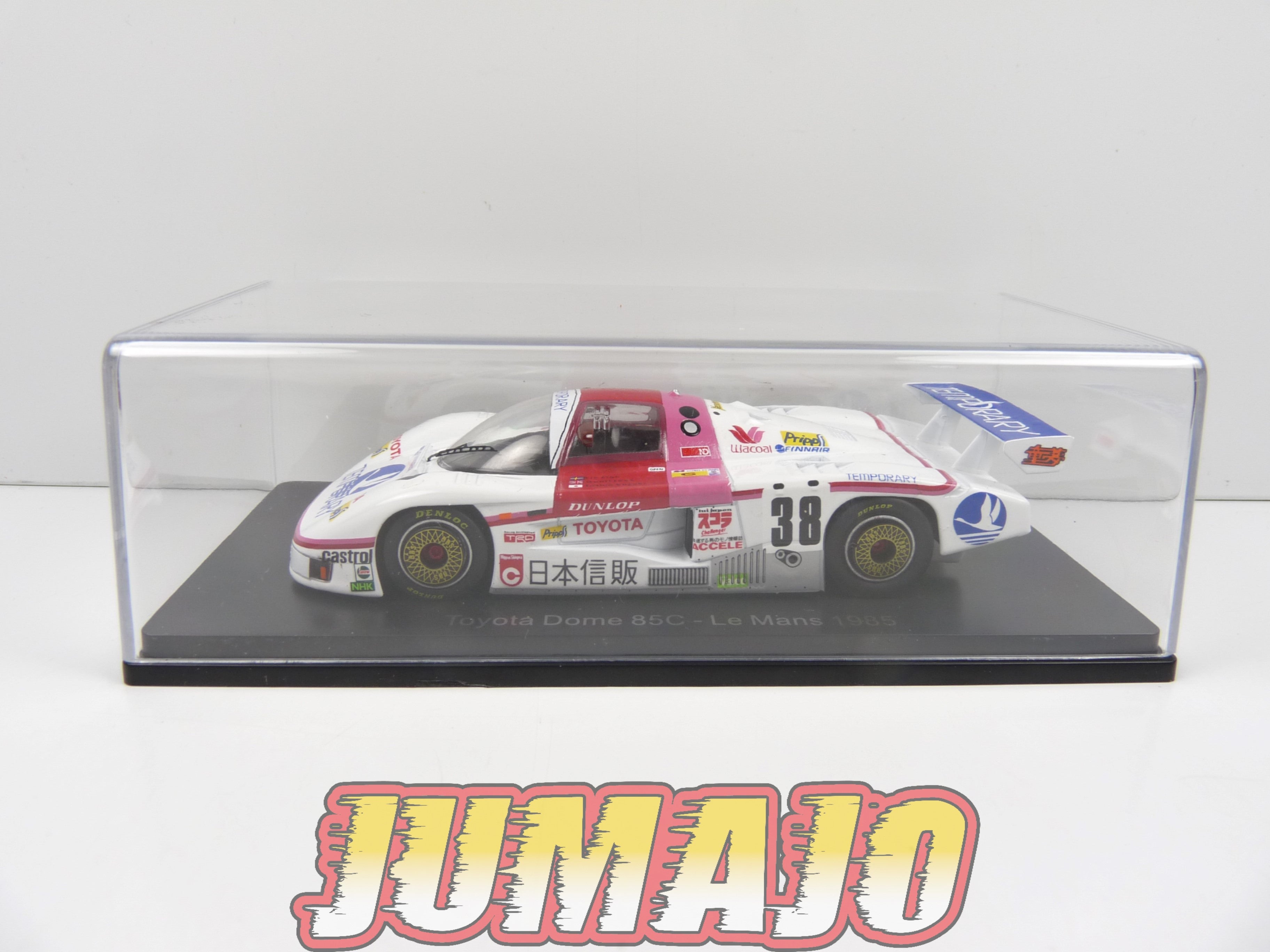 24H142 1/43 HACHETTE Japon 24 Heures Le Mans : Toyota Dome