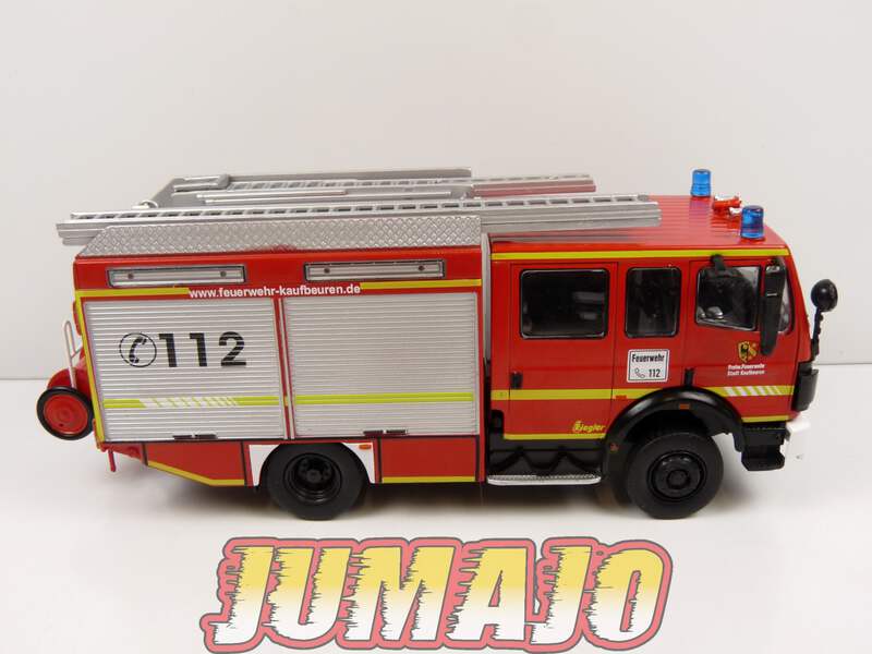 MERCEDES LP 1113 Camion Fourgon Pompe Sapeurs Pompiers SDIS 64 1/43