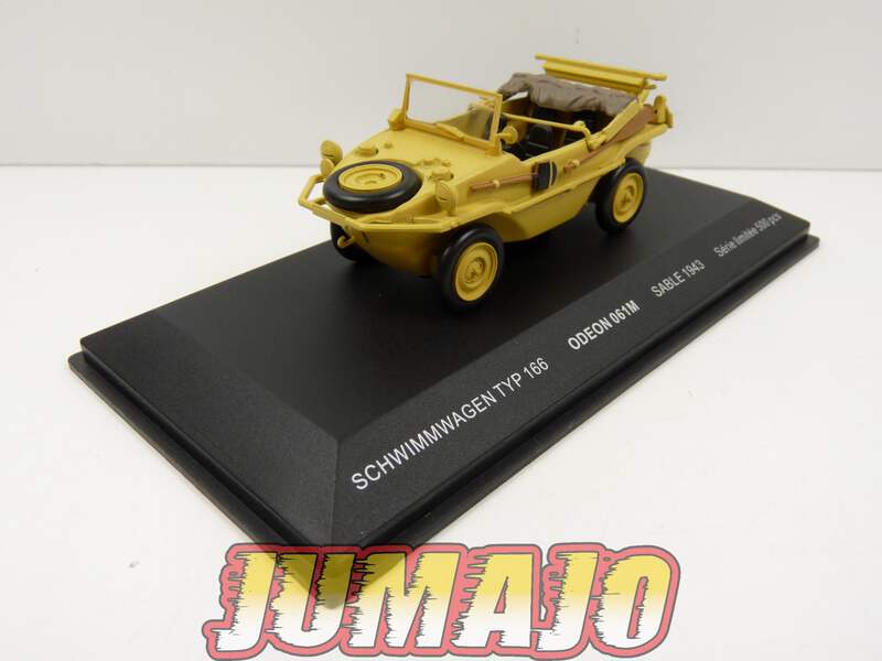 VW Schwimmwagen 166 grey (Odéon) 1:43