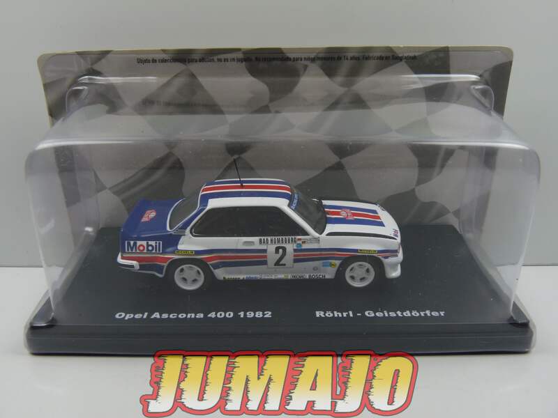 Opel Ascona 400 N°7 Monte-Carlo 1982 - Vitesse 1/43 - Kleint - En Boîte