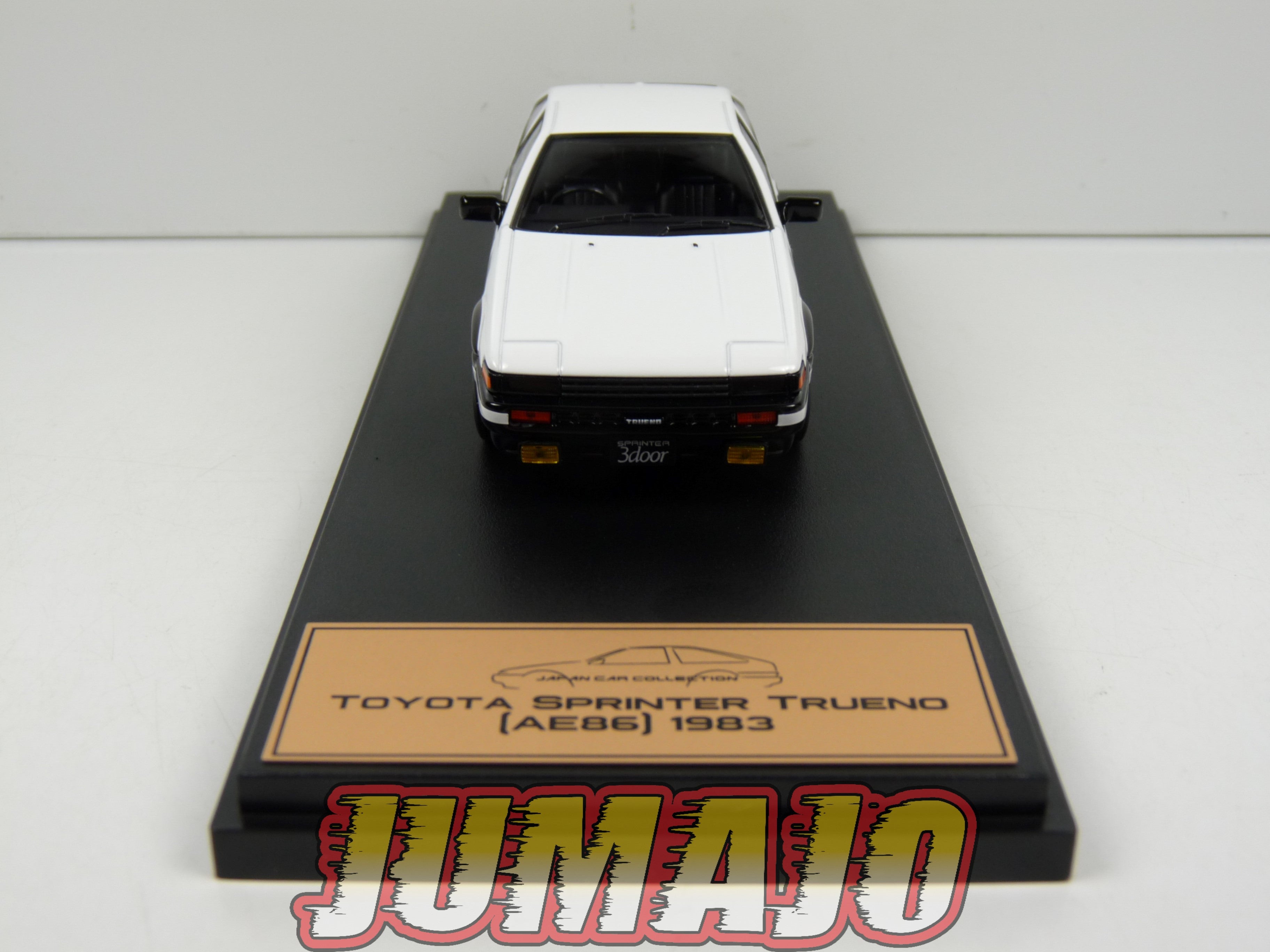 JPL19 1/43 HACHETTE Japon : Toyota Sprinter Trueno (AE86