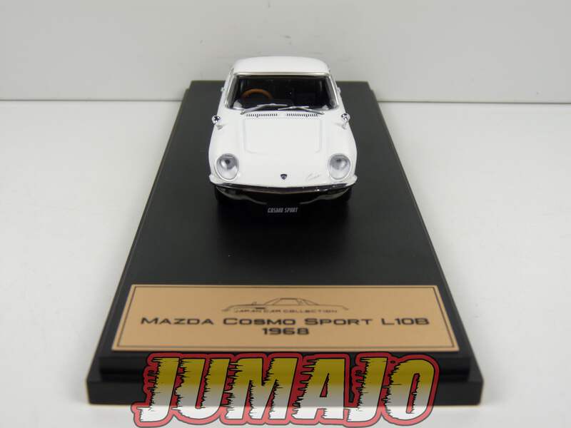 Hachette 1:43 Mazda Cosmo Sport L10B Year 1968 White MagJPL10B Model