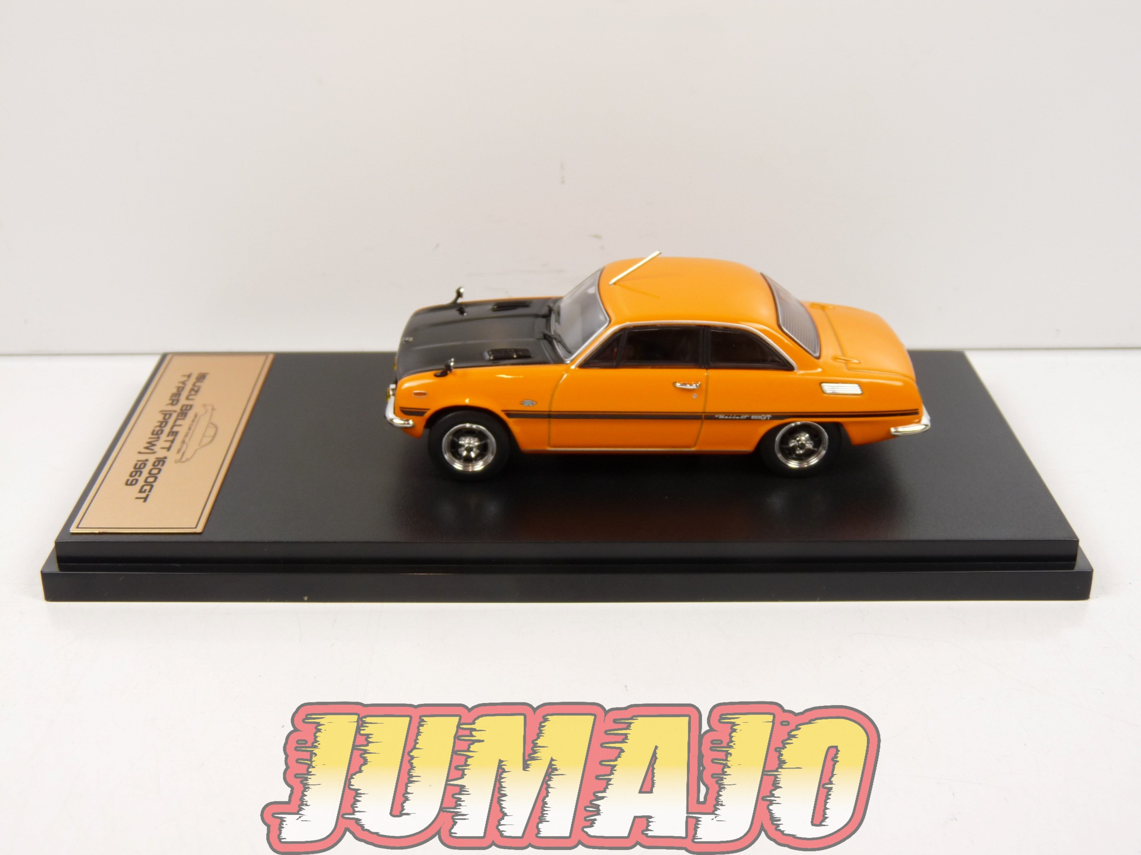 JPL11 1/43 HACHETTE Japon : Isuzu Bellett 1600GT typer (PR91W