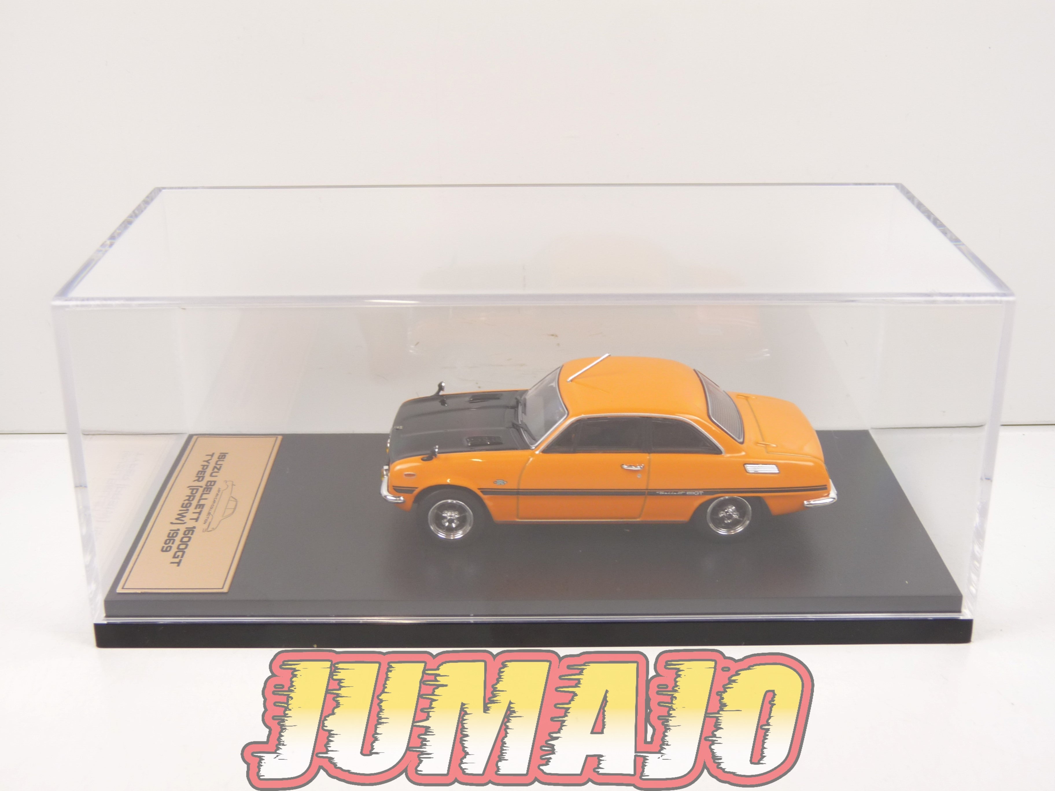 JPL11 1/43 HACHETTE Japon : Isuzu Bellett 1600GT typer