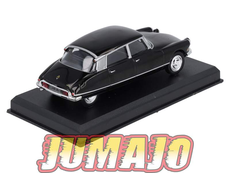Miniature Altaya/Artisanal 1/43 – Citroën DS19 Limousine Présidentielle Noire