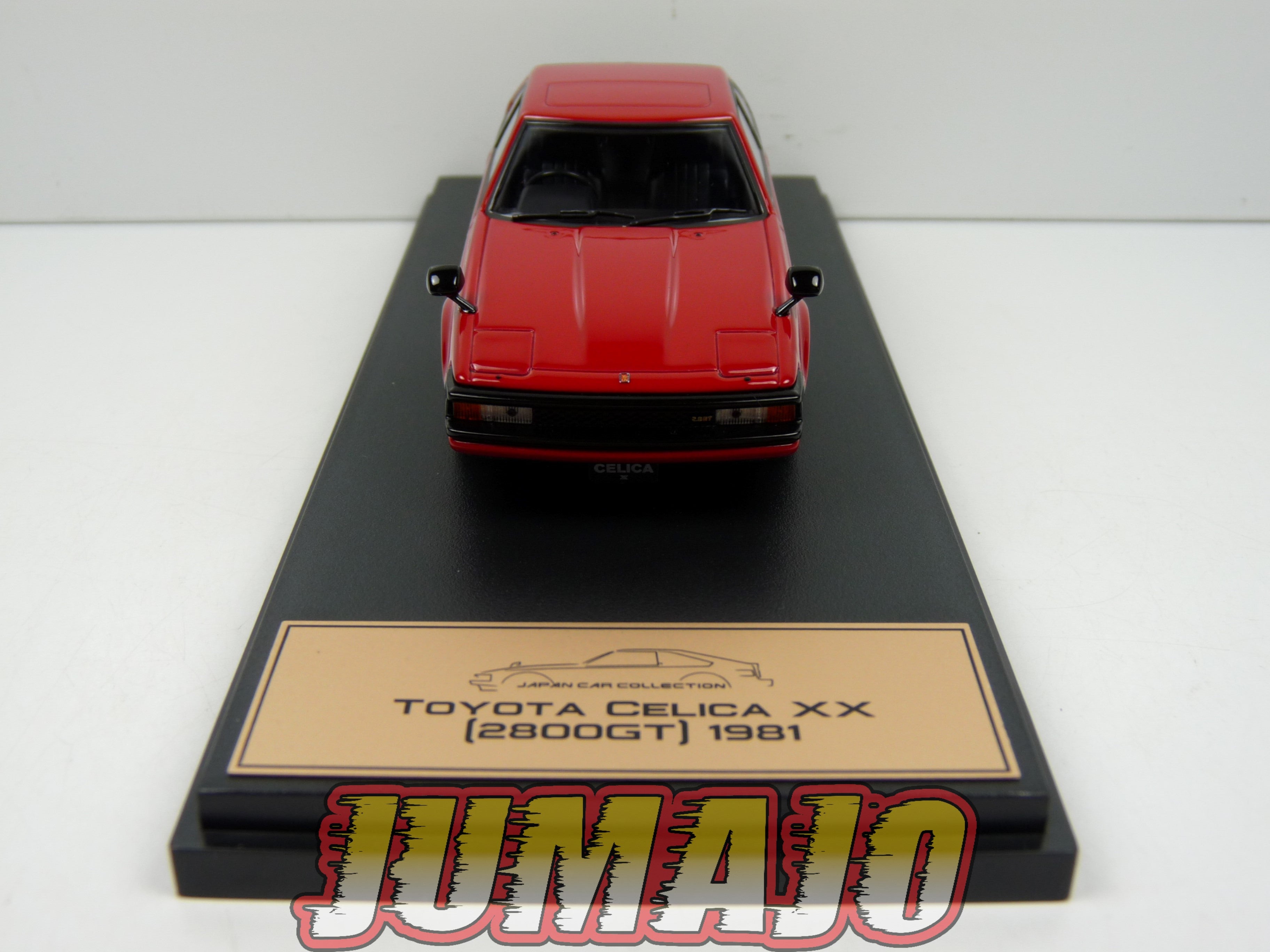 JPL21 1/43 HACHETTE Japon : Toyota Celica XX (2800GT) 1981