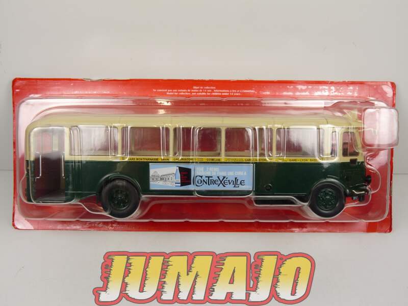 Miniature Ixo 1/43 - Autobus Renault TN4H RATP - Collection Autobus Du Monde 55