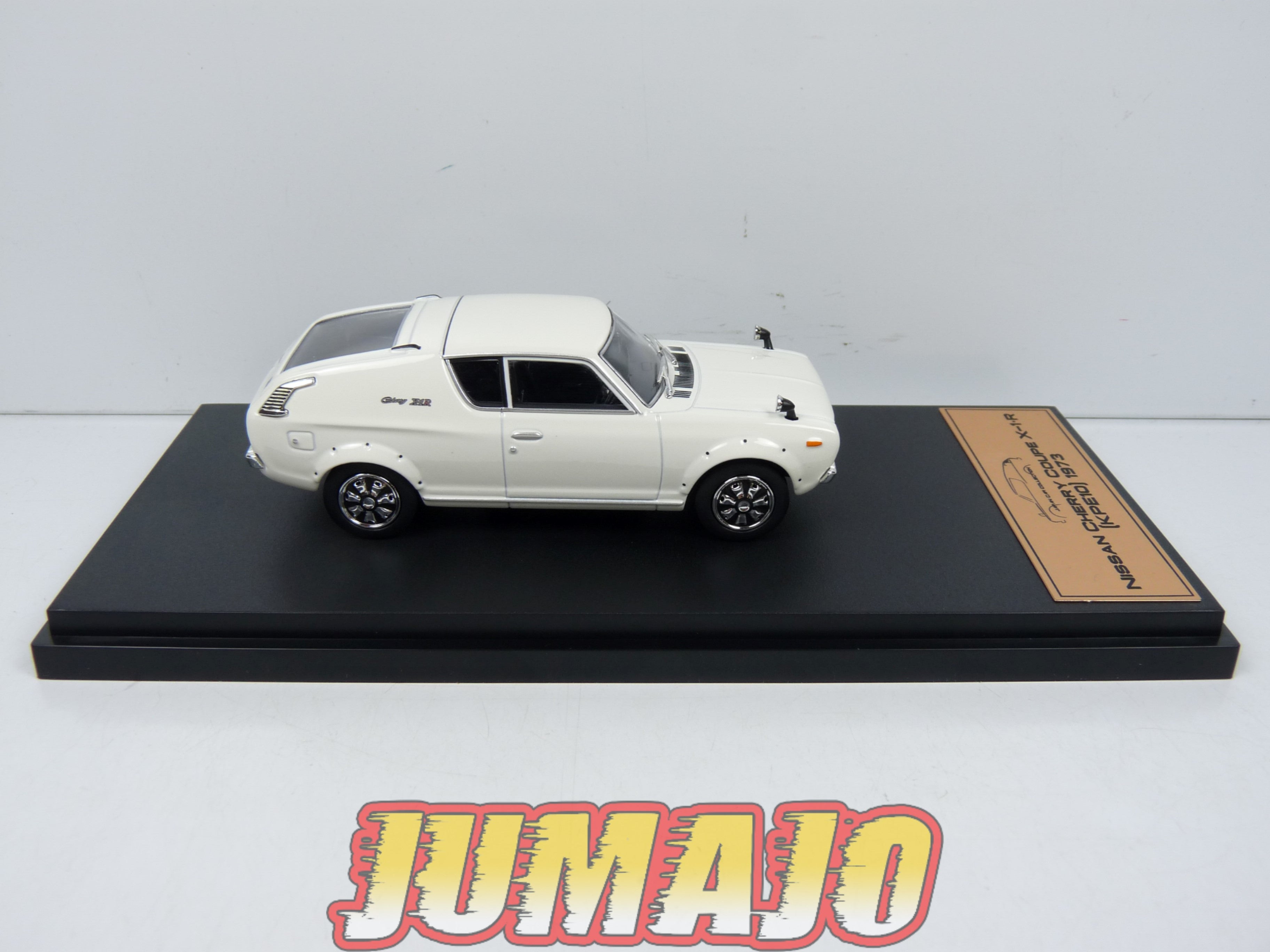 ミニカー Nissan Cherry Coupe X-1R 1973 JPL47 1/43 HACHETTE Japon : NISSAN Cherry Coupe X-1.R (KPE10