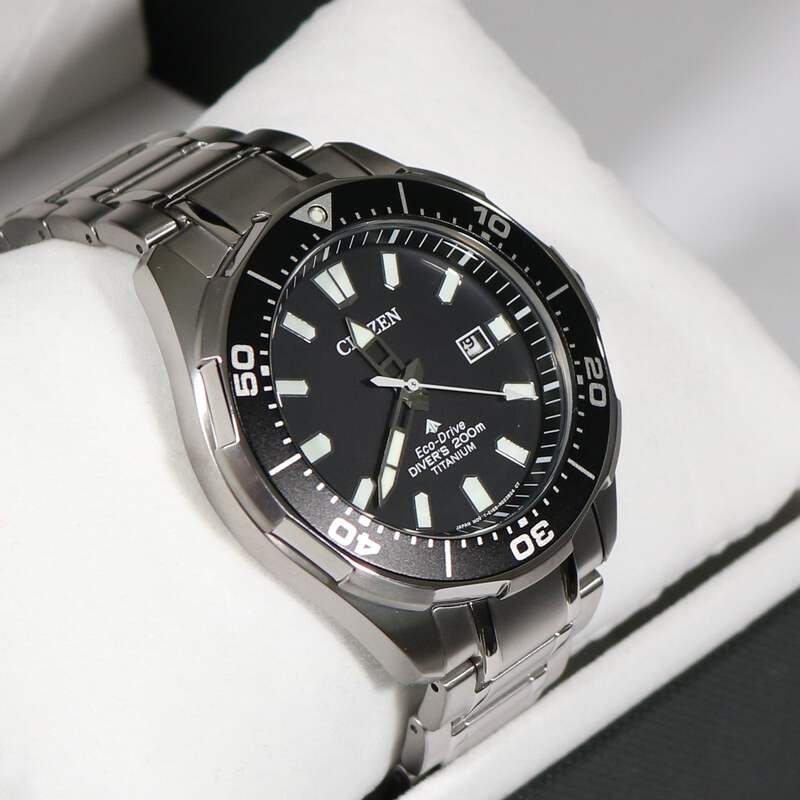 Citizen Promaster Marine Super Titanium 200m Divers Watch BN0200