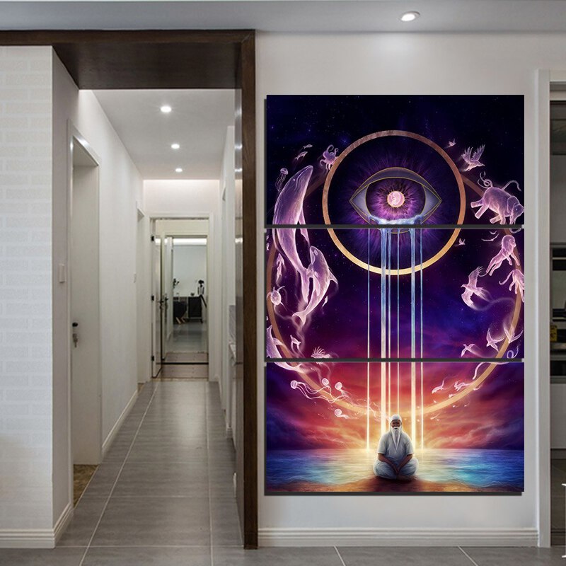 Circle Of Life Canvas Art Print For Wall Decor Painting Ebay
