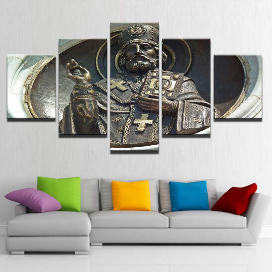 Jesus Christ The Savior Canvas Art Print For Wall Decor Painting