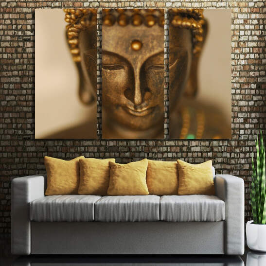 Buddha Peace Canvas Art Print For Wall Decor Painting Ebay