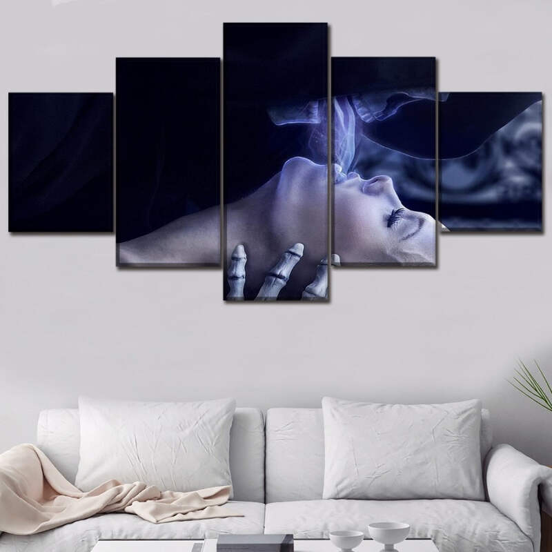 The Grim Reaper Canvas Art Print For Wall Decor Painting Ebay