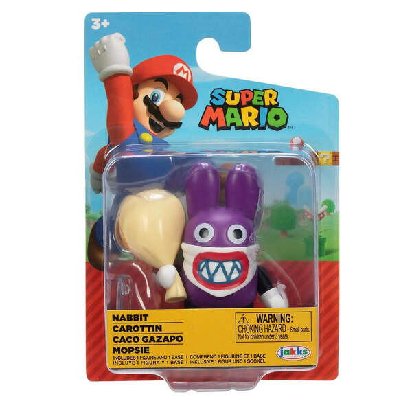 Nabbit – Super Mario World of Nintendo Mini-Figure by Jakks Pacific