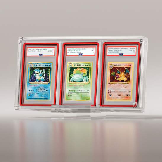 Phantom Display PSA+CGC ディスプレイケース (#5) Phantom Display Brand Triple Acrylic Display for GradedGuard
