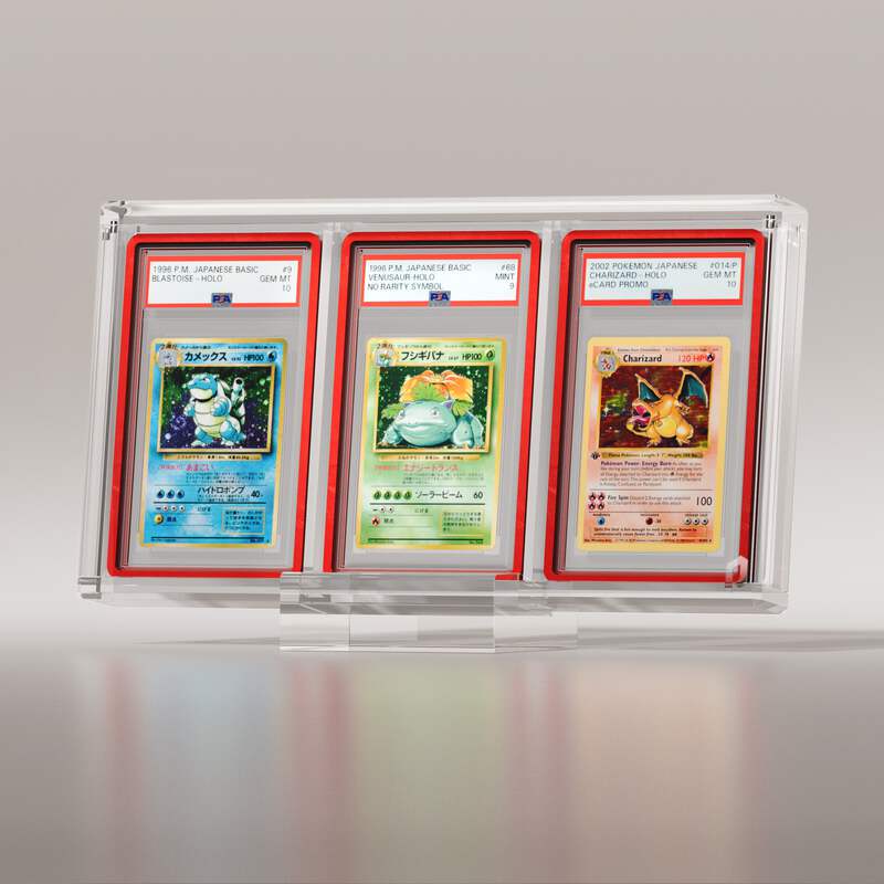 Phantom Display PSA+CGC ディスプレイケース (#1) Phantom Display Brand Triple Acrylic Display for GradedGuard