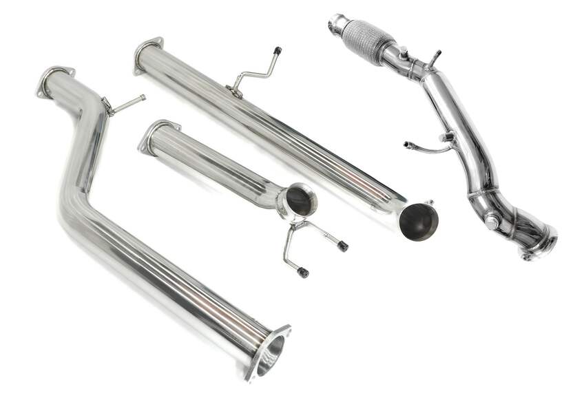 vw amarok 2012 2l twin turbo tdi400 tdi420 3 stainless dpf delete exhaust ebay